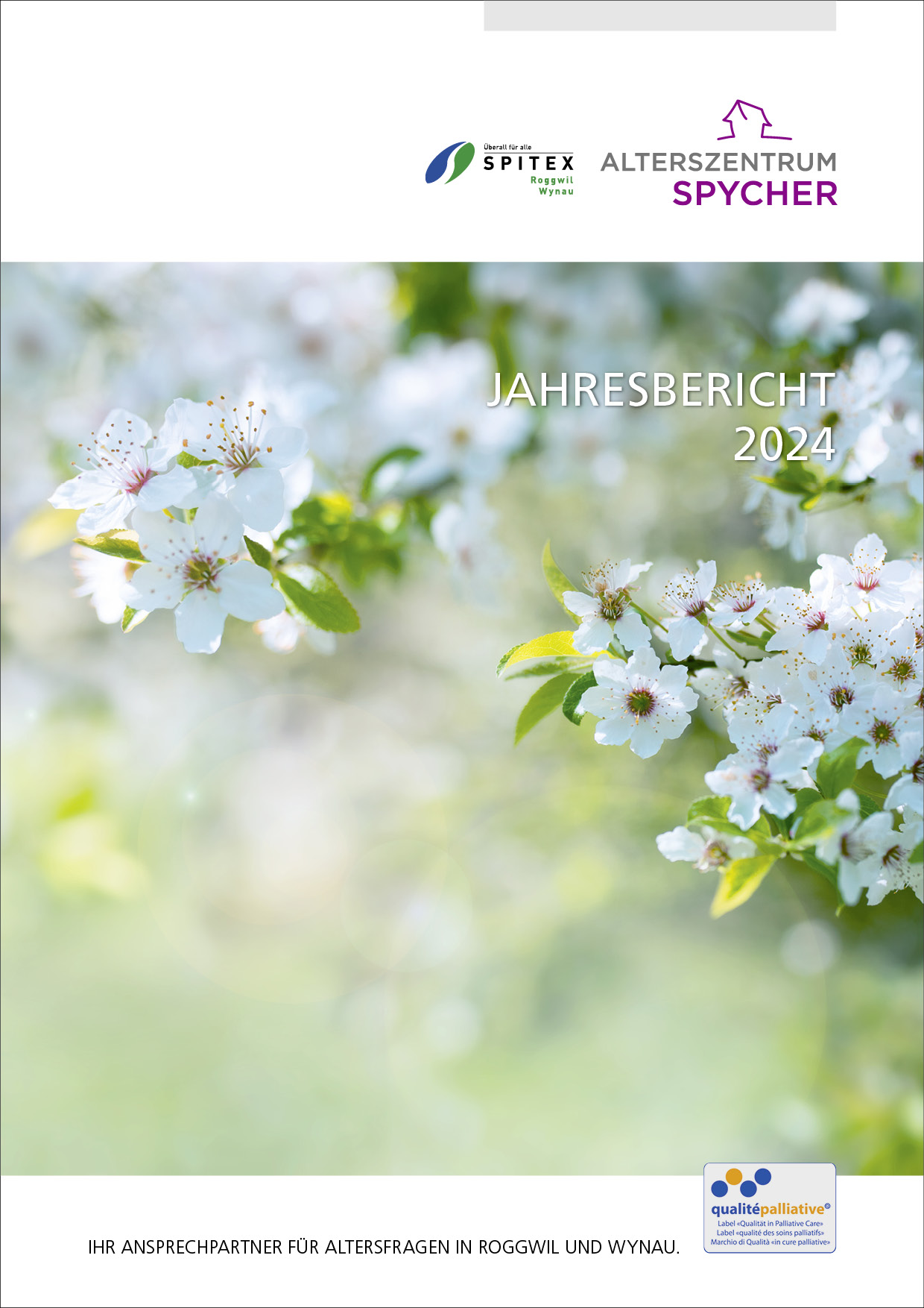 AZ Spycher Roggwil Jahresbericht 2024 Cover